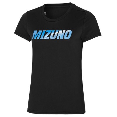Camisa Mizuno Estampados Tee Mujer - Negros - Chile M138QCHWLV